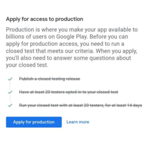 Hire 20 Android Testers in 14 continuous days